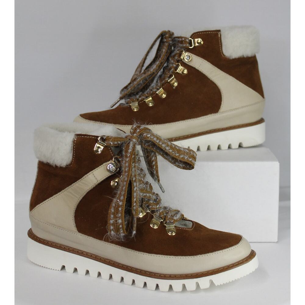 *NEW WITHOUT BOX* RON WHITE ALL DAY HEELS NAZARA WINTER BOOT